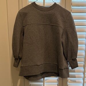 GOOP Gray Pullover Sweatshirt
